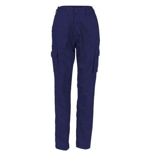 WORKWEAR, SAFETY & CORPORATE CLOTHING SPECIALISTS - Ladies Cotton Drill Cargo Pants