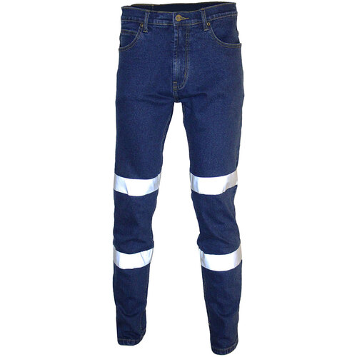 WORKWEAR, SAFETY & CORPORATE CLOTHING SPECIALISTS - Slimflex Biomotion Taped Stretch Jeans