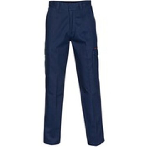 WORKWEAR, SAFETY & CORPORATE CLOTHING SPECIALISTS - Middle Weight Cotton Double Slant Cargo Pants