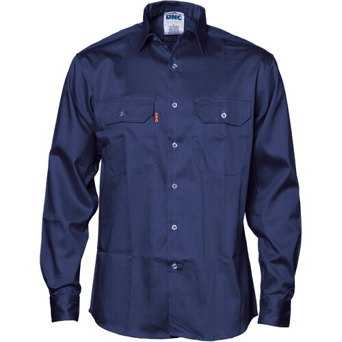 WORKWEAR, SAFETY & CORPORATE CLOTHING SPECIALISTS - Patron Saint Flame Retardant Drill Shirt, Long Sleeve