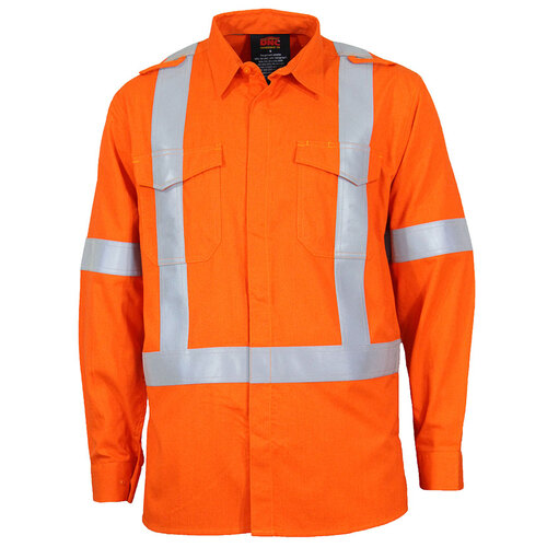 WORKWEAR, SAFETY & CORPORATE CLOTHING SPECIALISTS INHERENT FR XBACK PPE1 D/N SHIRT