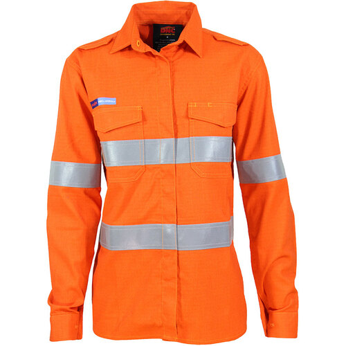 WORKWEAR, SAFETY & CORPORATE CLOTHING SPECIALISTS - LADIES INHERENT FR PPE2 D/N SHIRT