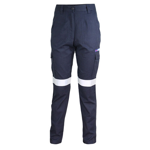 WORKWEAR, SAFETY & CORPORATE CLOTHING SPECIALISTS - LADIES INHERENT FR PPE2 TAPED CARGO PANTS