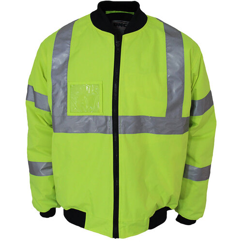 WORKWEAR, SAFETY & CORPORATE CLOTHING SPECIALISTS - HiVis "X" back flying jacket Biomotion tape