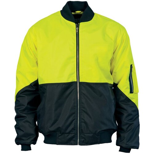 WORKWEAR, SAFETY & CORPORATE CLOTHING SPECIALISTS - HiVis Two Tone Flying Jacket