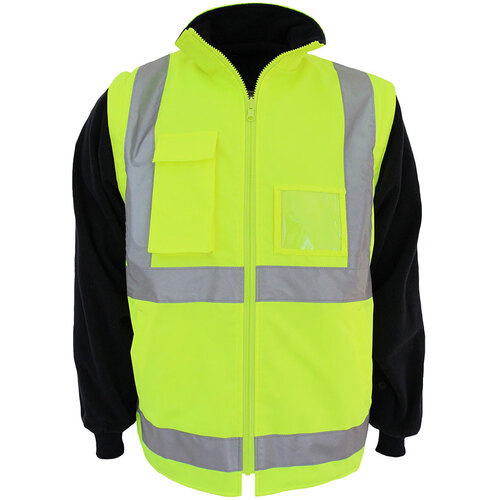 WORKWEAR, SAFETY & CORPORATE CLOTHING SPECIALISTS - HiVis "H" Pattern D/N R/Vest