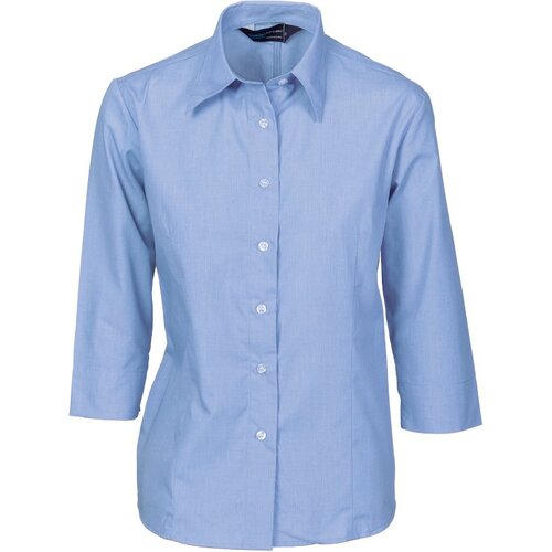 WORKWEAR, SAFETY & CORPORATE CLOTHING SPECIALISTS - Ladies Regular Collar, Blouse - 3/4 Sleeve