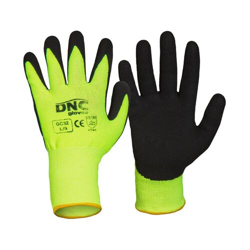 WORKWEAR, SAFETY & CORPORATE CLOTHING SPECIALISTS Hivis Cut5 - Nitrile Sandy Finish