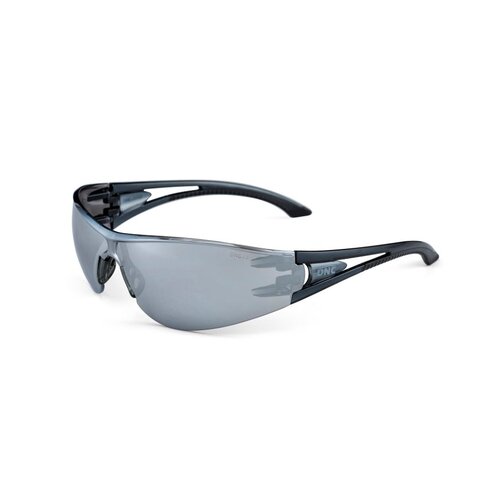 WORKWEAR, SAFETY & CORPORATE CLOTHING SPECIALISTS Glasses - Universe - Smoke+ Full Silver Mirror