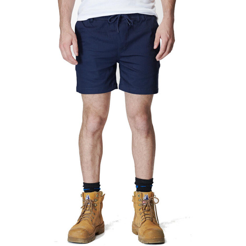 WORKWEAR, SAFETY & CORPORATE CLOTHING SPECIALISTS MENS ELASTIC BASIC SHORT
