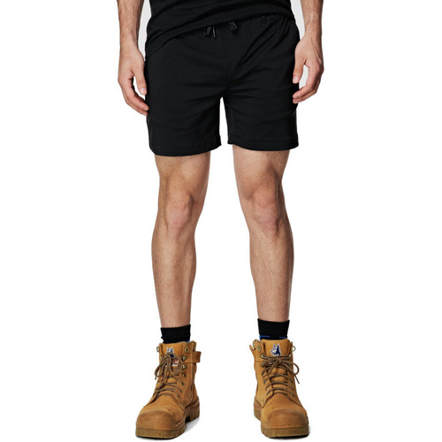 WORKWEAR, SAFETY & CORPORATE CLOTHING SPECIALISTS MENS ELASTIC LIGHT SHORT
