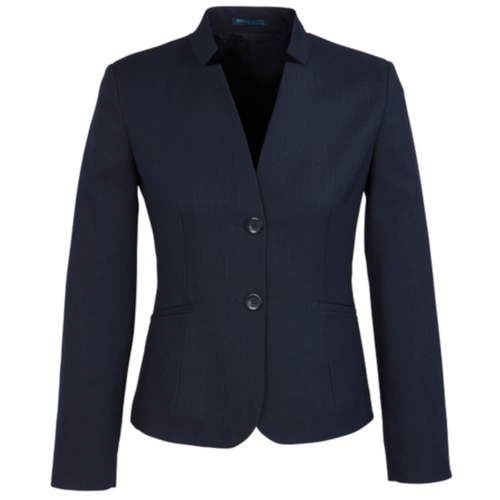 WORKWEAR, SAFETY & CORPORATE CLOTHING SPECIALISTS - Cool Stretch - Womens Short Jacket with Reverse Lapel