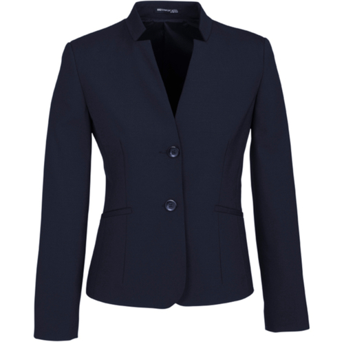 WORKWEAR, SAFETY & CORPORATE CLOTHING SPECIALISTS - Comfort Wool - Womens Short Jacket with Reverse Lapel