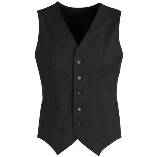 WORKWEAR, SAFETY & CORPORATE CLOTHING SPECIALISTS - Cool Stretch - Mens Peaked Vest with Knitted Back