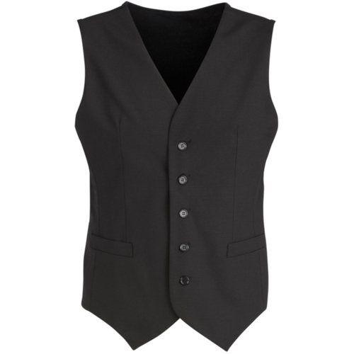 WORKWEAR, SAFETY & CORPORATE CLOTHING SPECIALISTS Comfort Wool - Mens Peaked Vest with Knitted Back