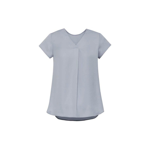 WORKWEAR, SAFETY & CORPORATE CLOTHING SPECIALISTS - Boulevard - Kayla V-Neck Pleat Blouse