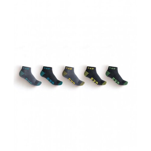 WORKWEAR, SAFETY & CORPORATE CLOTHING SPECIALISTS - SK-3 Assorted 5pk Ankle Socks