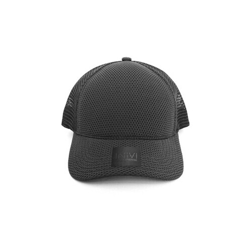 WORKWEAR, SAFETY & CORPORATE CLOTHING SPECIALISTS - INIVI SEAMLESS 2 PANEL 3D MESH CROWN/MESH - SNAPBACK