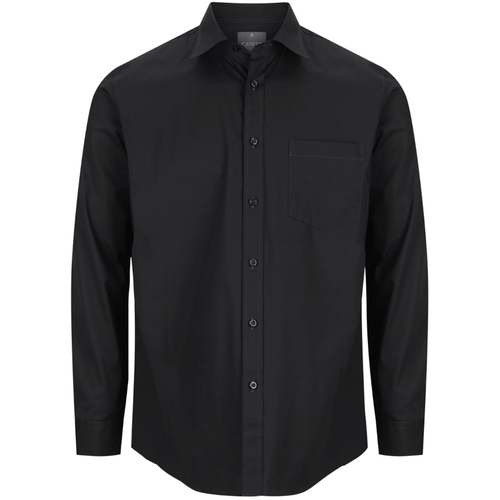 WORKWEAR, SAFETY & CORPORATE CLOTHING SPECIALISTS - OLSEN - MENS COTTON STRETCH SHIRT