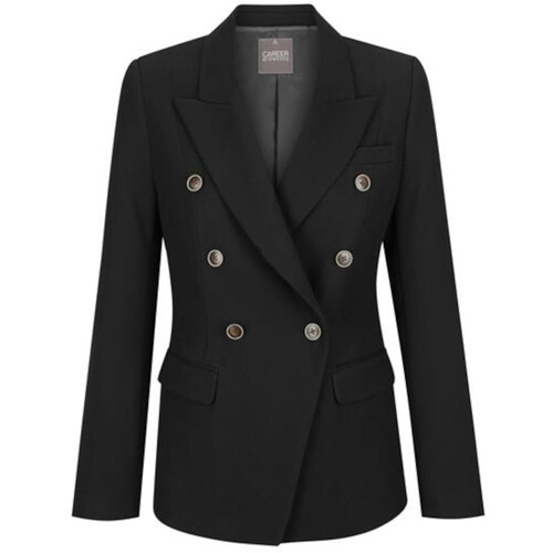 WORKWEAR, SAFETY & CORPORATE CLOTHING SPECIALISTS - BRONTE - WOMENS DOUBLE BREASTED BLAZER