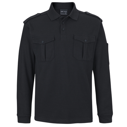 WORKWEAR, SAFETY & CORPORATE CLOTHING SPECIALISTS - JB's L/S 250 EPAULETTE POLO