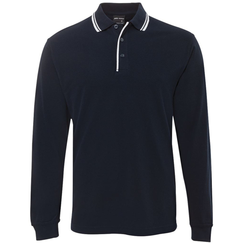 WORKWEAR, SAFETY & CORPORATE CLOTHING SPECIALISTS - JB's L/S CONTRAST POLO