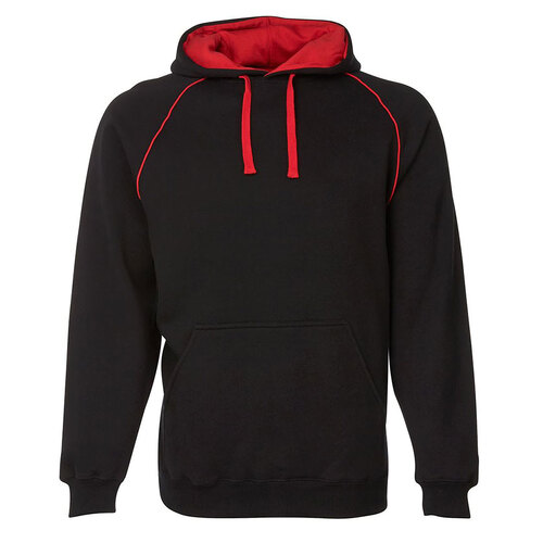 WORKWEAR, SAFETY & CORPORATE CLOTHING SPECIALISTS - JB's CONTRAST FLEECY HOODIE - Kids