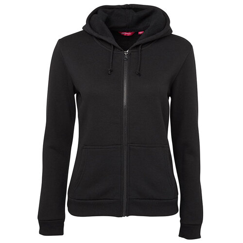 WORKWEAR, SAFETY & CORPORATE CLOTHING SPECIALISTS - JB's LADIES P/C FULL ZIP HOODIE