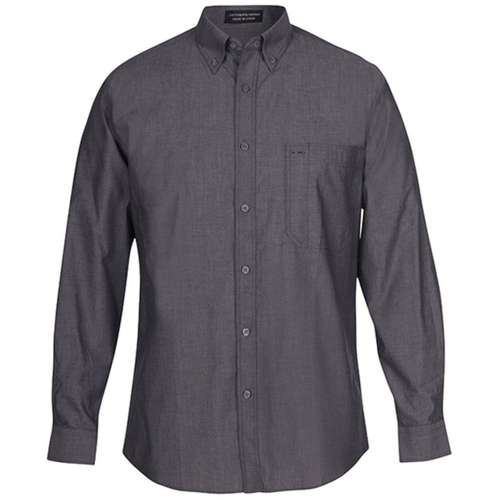 WORKWEAR, SAFETY & CORPORATE CLOTHING SPECIALISTS - JB's L/S FINE CHAMBRAY SHIRT