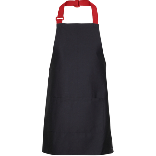 WORKWEAR, SAFETY & CORPORATE CLOTHING SPECIALISTS - JB's APRON WITH COLOUR STRAPS