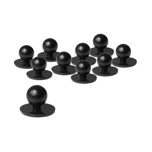 WORKWEAR, SAFETY & CORPORATE CLOTHING SPECIALISTS JB's CHEF'S BUTTON - (BAG OF 10)