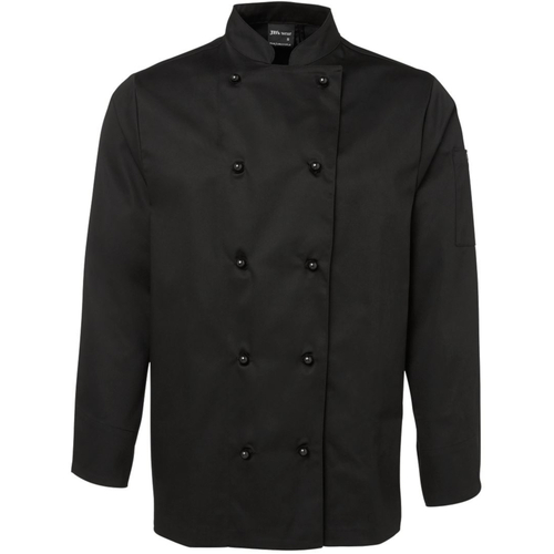 WORKWEAR, SAFETY & CORPORATE CLOTHING SPECIALISTS - JB's L/S CHEF'S JACKET