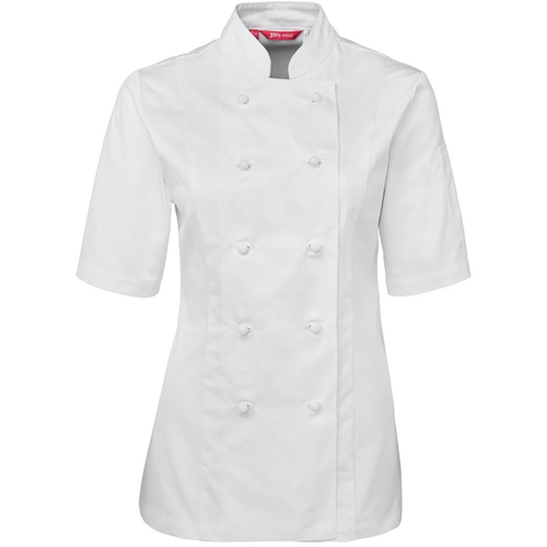 WORKWEAR, SAFETY & CORPORATE CLOTHING SPECIALISTS JB's LADIES S/S CHEF'S JACKET