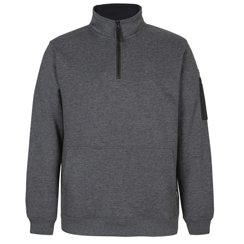 WORKWEAR, SAFETY & CORPORATE CLOTHING SPECIALISTS - JB's 350 PREMIUM TRADE 1/2 ZIP FLEECE