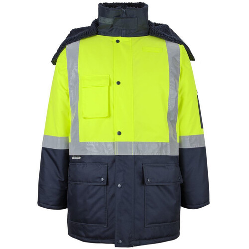 WORKWEAR, SAFETY & CORPORATE CLOTHING SPECIALISTS - JB's HV (D+N) FREEZER JACKET