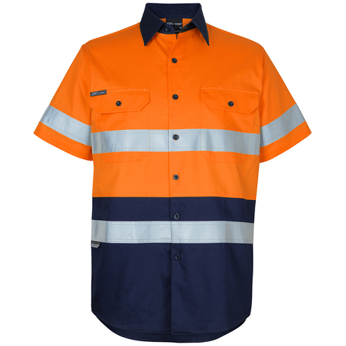 WORKWEAR, SAFETY & CORPORATE CLOTHING SPECIALISTS - JB's HV (D+N) S/S 150G W/SHIRT