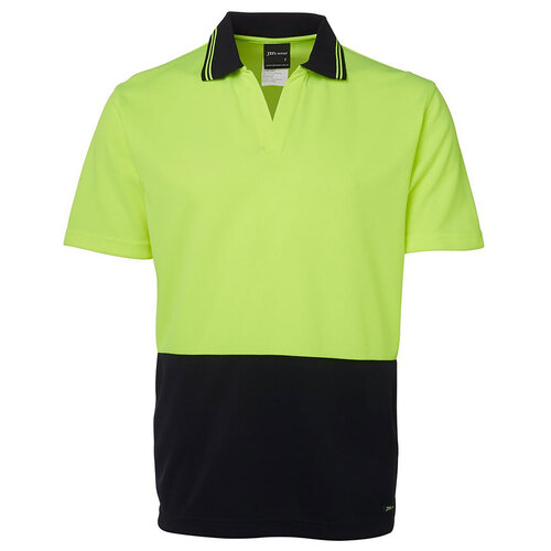 WORKWEAR, SAFETY & CORPORATE CLOTHING SPECIALISTS - JB's HV 4602.1 S/S NON BUTTON POLO