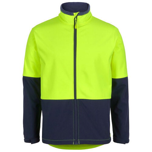 WORKWEAR, SAFETY & CORPORATE CLOTHING SPECIALISTS - JB's HV WATER RESIST SOFTSHELL JACKET