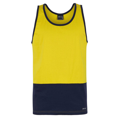 WORKWEAR, SAFETY & CORPORATE CLOTHING SPECIALISTS - JB's HV COTTON SINGLET