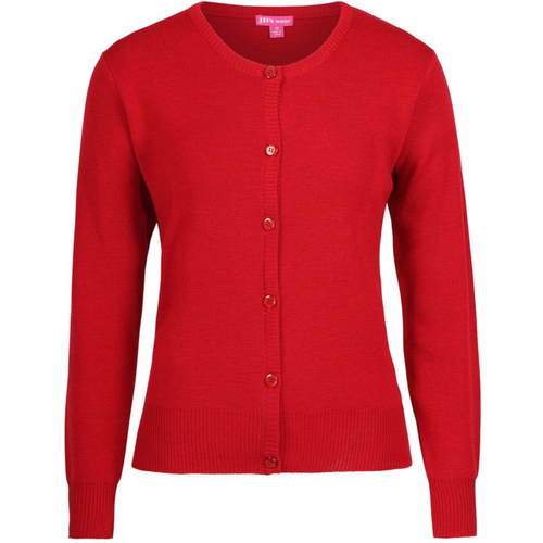 WORKWEAR, SAFETY & CORPORATE CLOTHING SPECIALISTS - JB's LADIES CORPORATE CREW NECK CARDIGAN