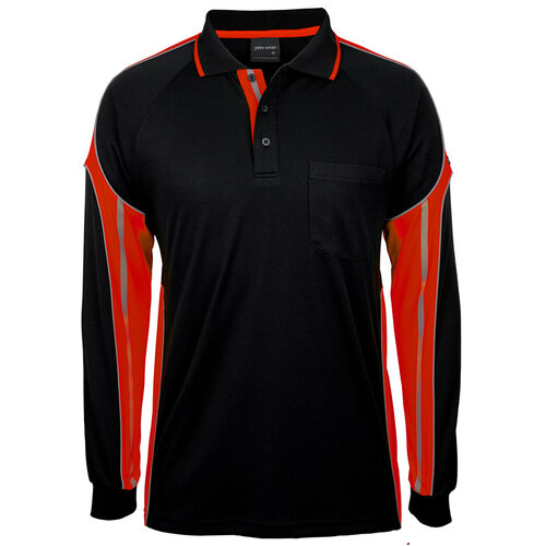 WORKWEAR, SAFETY & CORPORATE CLOTHING SPECIALISTS JB's L/S STREET PANEL POLO