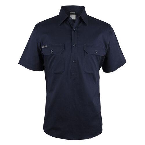 WORKWEAR, SAFETY & CORPORATE CLOTHING SPECIALISTS - JB's CLOSE FRONT S/S 150G WORK SHIRT