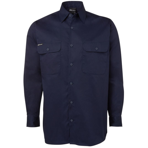 WORKWEAR, SAFETY & CORPORATE CLOTHING SPECIALISTS - JB's L/S 150G WORK SHIRT