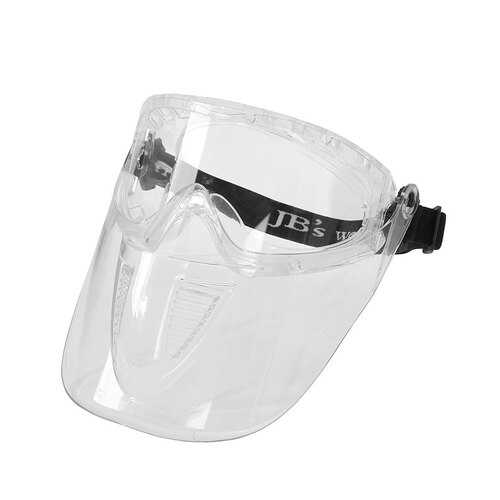 WORKWEAR, SAFETY & CORPORATE CLOTHING SPECIALISTS - JB's GOGGLE AND MASK COMBINATION CLEAR