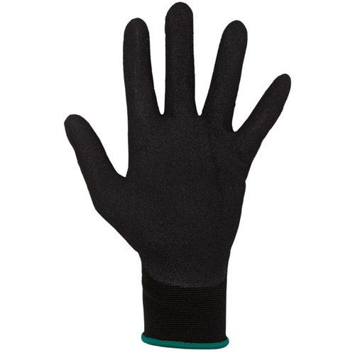 WORKWEAR, SAFETY & CORPORATE CLOTHING SPECIALISTS - JB's PREMIUM BLACK NITRILE GLOVE (12 Pack)