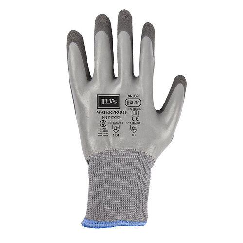 WORKWEAR, SAFETY & CORPORATE CLOTHING SPECIALISTS - JB's W/PROOF LATEX COAT FREEZER GLOVE 5PK