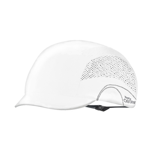 WORKWEAR, SAFETY & CORPORATE CLOTHING SPECIALISTS HARDCAP AEROLITE  60  2.5CM PEAK WHITE