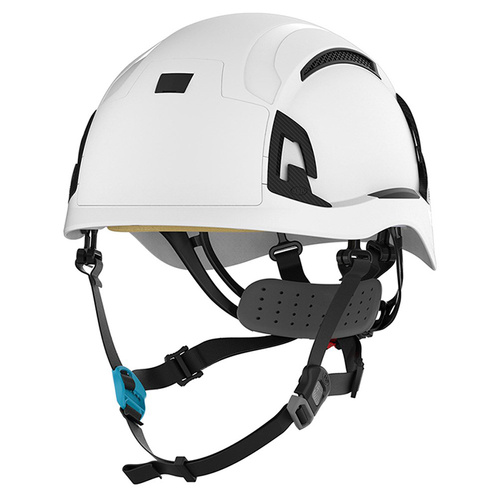 WORKWEAR, SAFETY & CORPORATE CLOTHING SPECIALISTS EVO ALTA SKYWORKER VENTED HELMET WITH WHEEL RATCHET WHITE