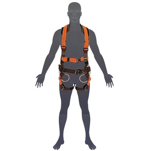 WORKWEAR, SAFETY & CORPORATE CLOTHING SPECIALISTS Supreme Edi Tower Worker Harness - Maxi (XL - 2XL) CW Harness Bag (NBHAR)