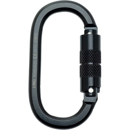 WORKWEAR, SAFETY & CORPORATE CLOTHING SPECIALISTS Karabiner - Double Action Steel Alloy 19mm